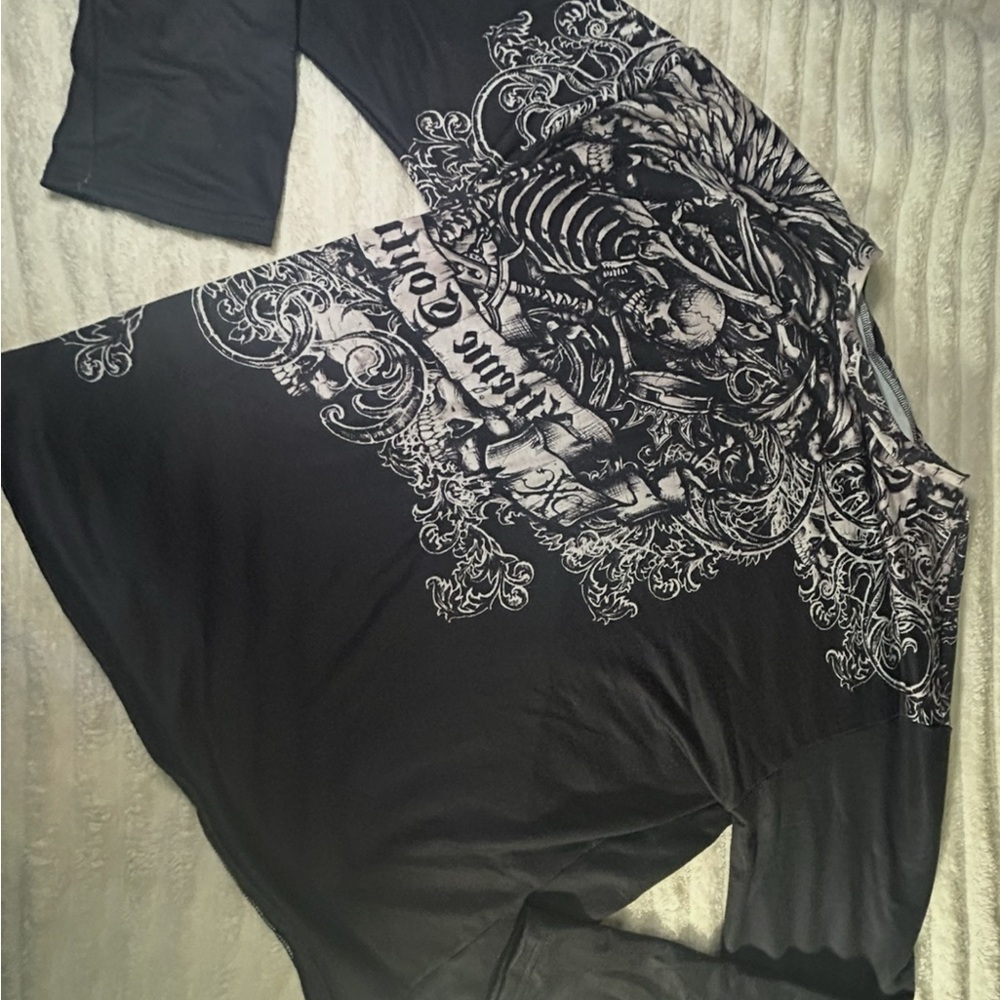 XL Polyester Blend Shirt
